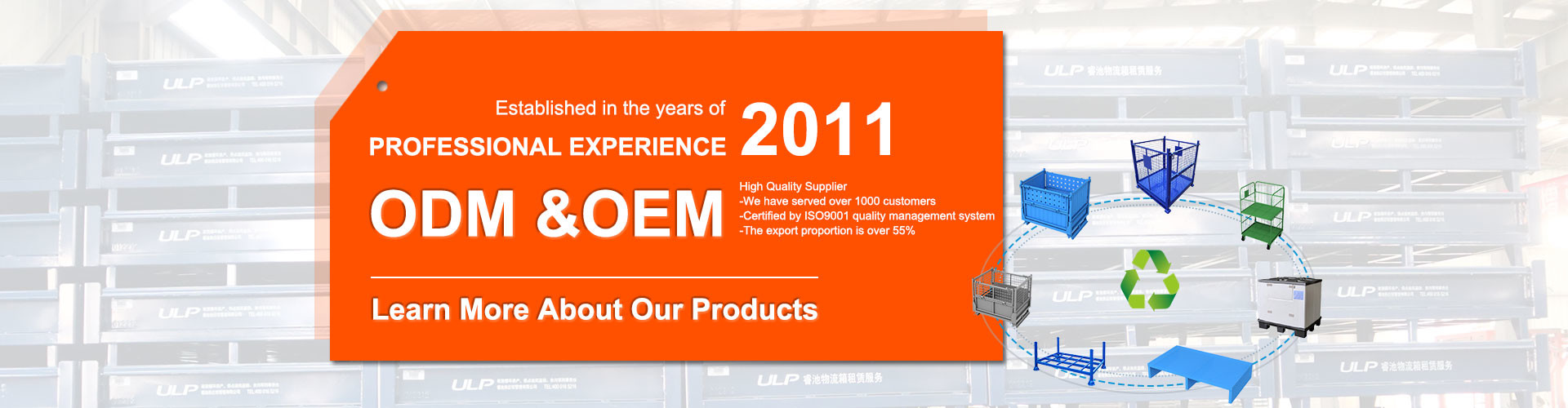 qualidade Gaiola dobrável da pálete fábrica