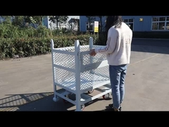 Gaiola móvel da pálete do Stillage com rodízios